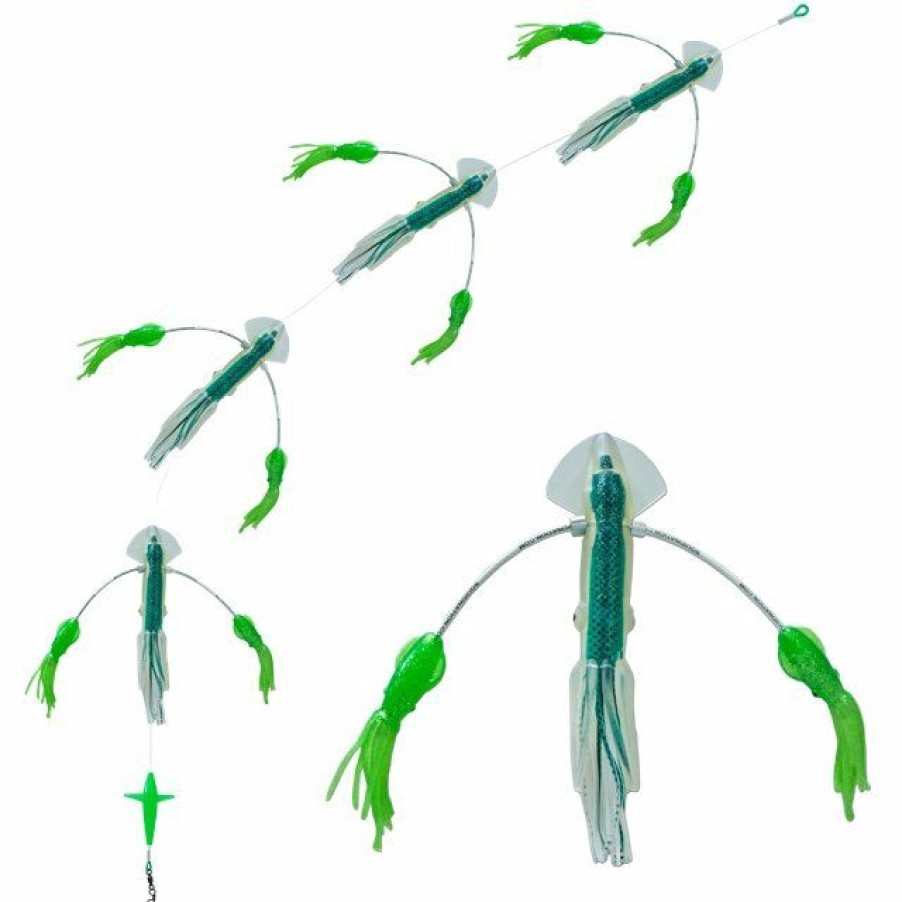 Baits Lures * | Hot Selling Squidnation Long Tail Flippy Floppy Daisy Chain