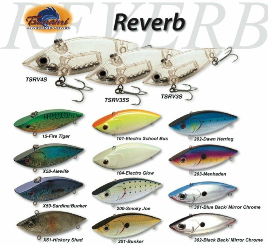 Baits Lures * | Discount Store Tsunami Reverb