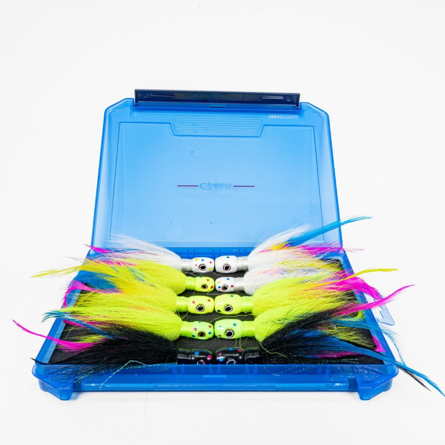 Baits Lures * | Fashion S&S Bucktails John Skinner V2 Swing Hook Striped Bass Bucktail Bundle