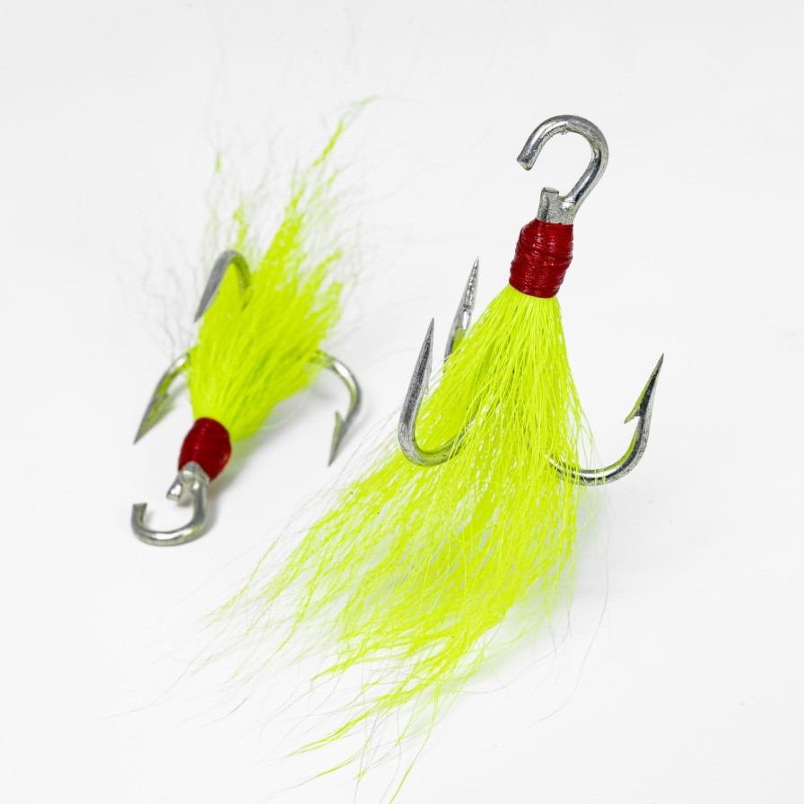 Baits Lures * | Typical Style S&S Bucktails Dressed Open Eye Treble Hooks