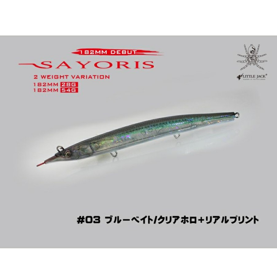 Baits Lures * | Fashion Little Jack Sayoris 182Mm Sinking Pencil