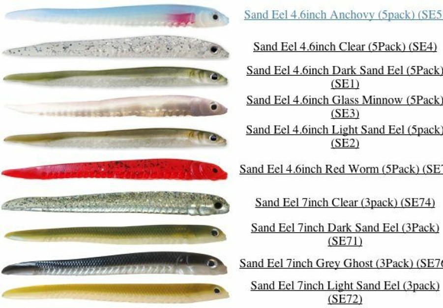 Baits Lures * | Discount Store Hogy Sand Eels