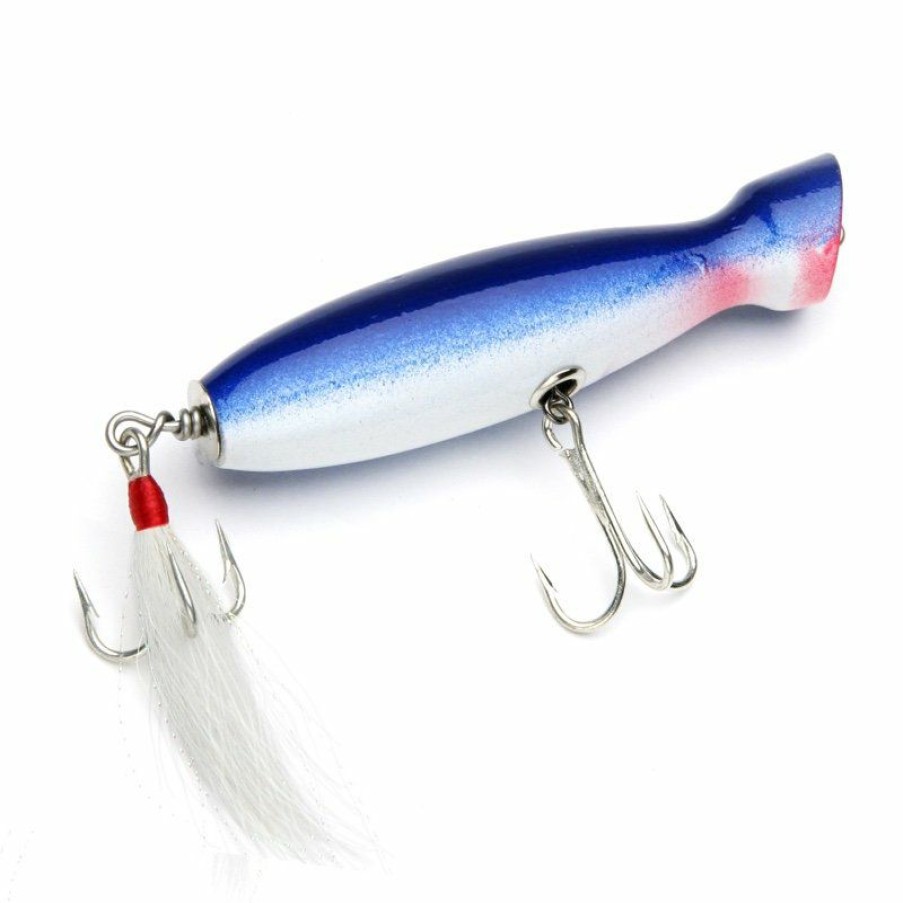 Baits Lures * | Cheap Gibbs Polaris Popper Wooden Surf Lures